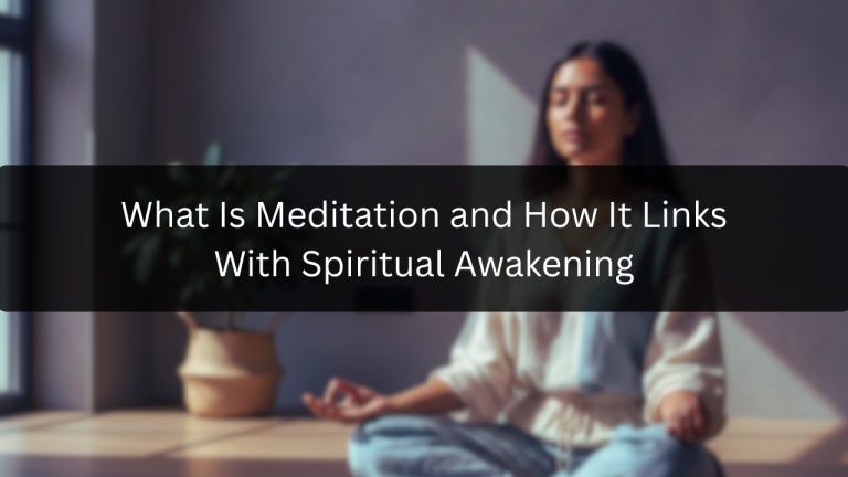 What Is Meditation