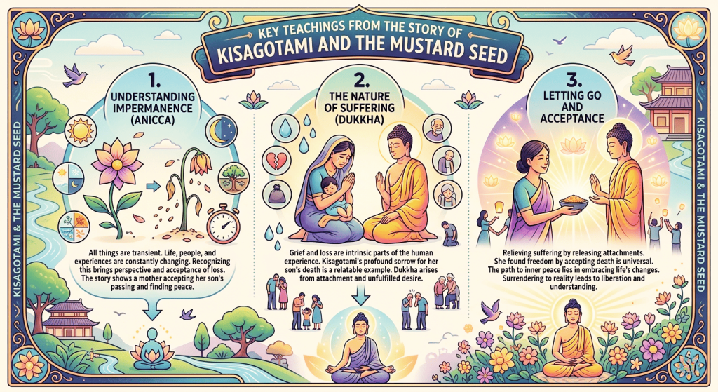 Key Teachings from The Story of Kisagotami and the Mustard Seed