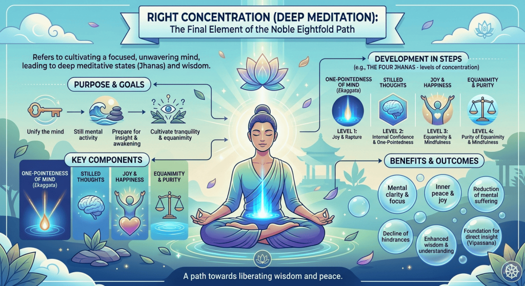 Right Concentration (Deep Meditation)