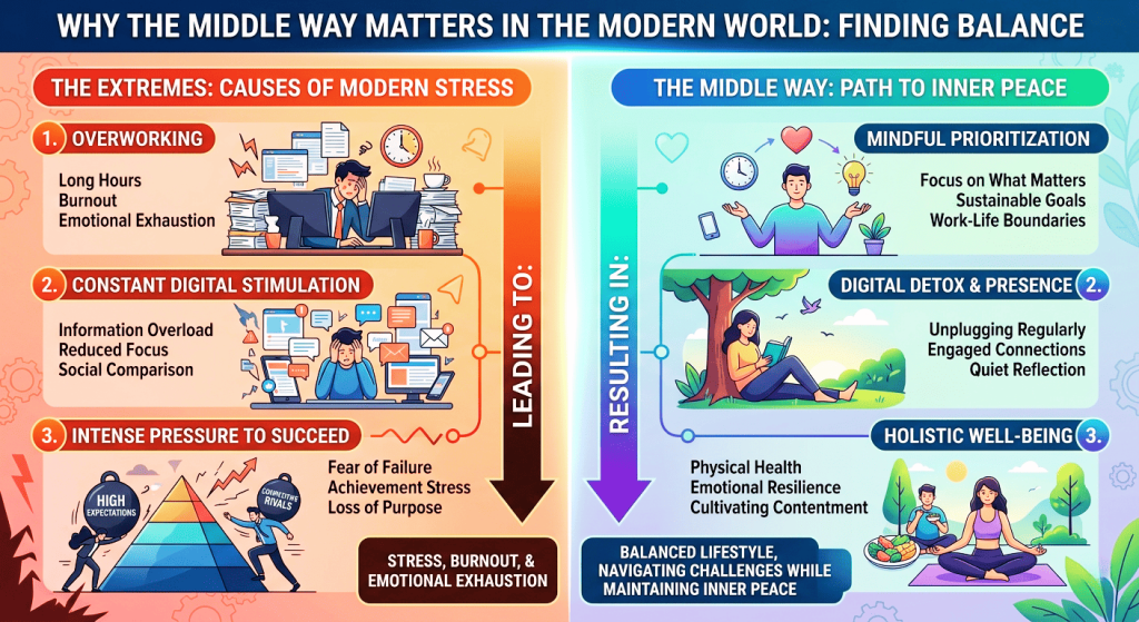 The Middle Way Matters in the Modern World