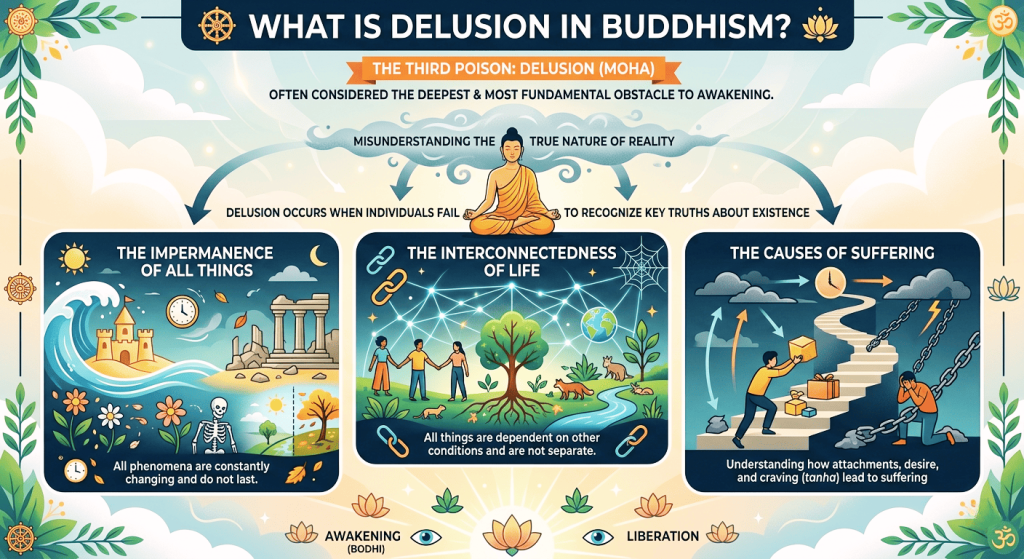 What Is Delusion in Buddhism