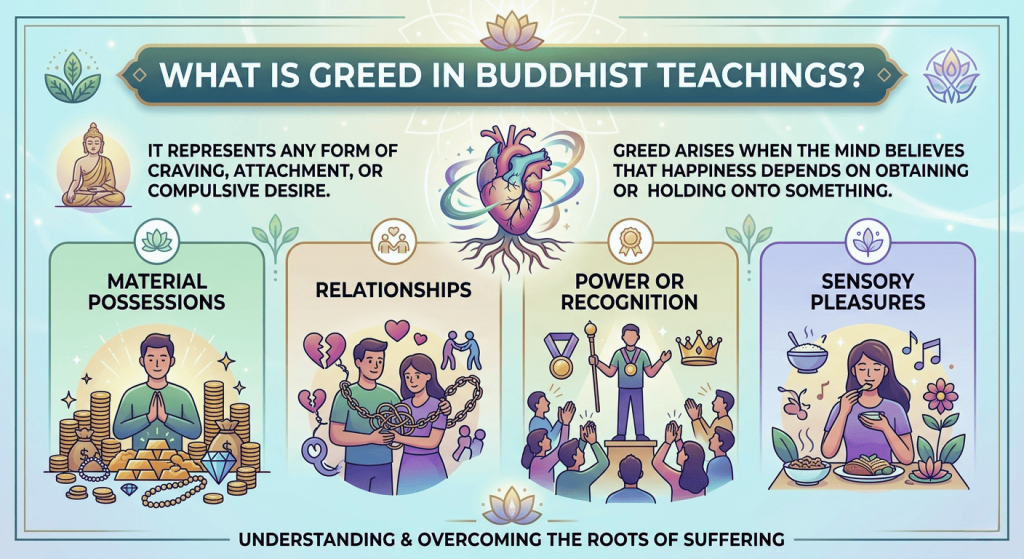 What Is Greed in Buddhist Teachings