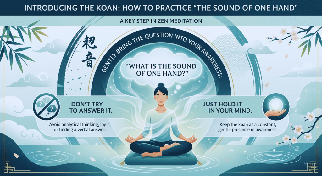 The Story of The Sound of One Hand. - Introduce the Koan