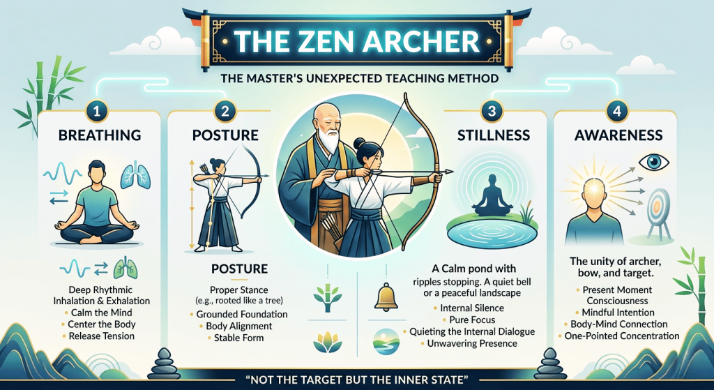 The Story of The Zen Archer - The Master’s Unexpected Teaching Method