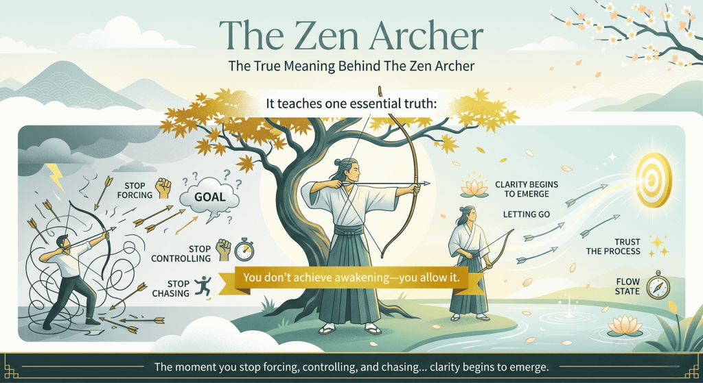 The Story of The Zen Archer – The True Meaning Behind The Zen Archer