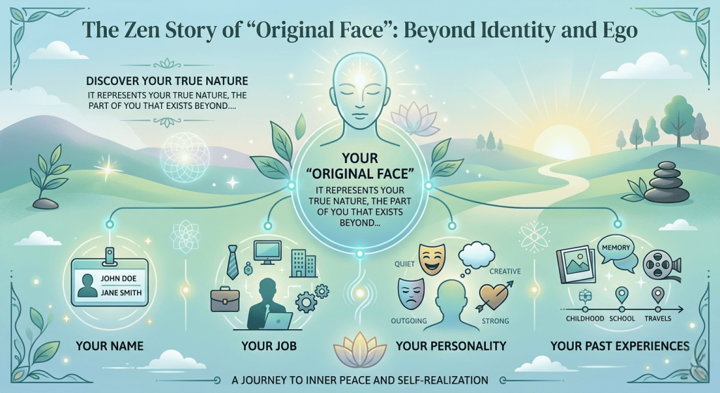 The Zen Story of “Original Face” - Beyond Identity and Ego
