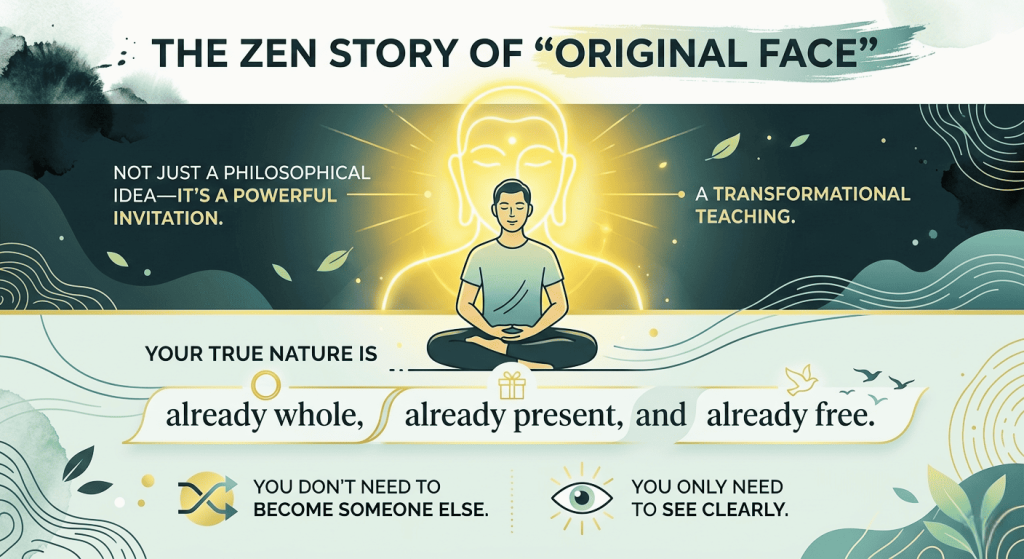 The Zen Story of “Original Face" – Your True Nature Is Already Whole
