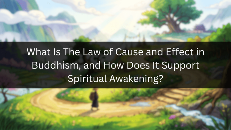 What Is The Law of Cause and Effect in Buddhism