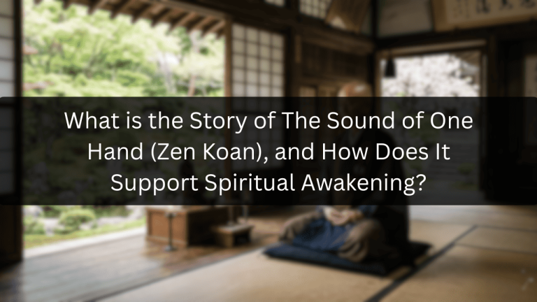 What is the Story of The Sound of One Hand (Zen Koan)