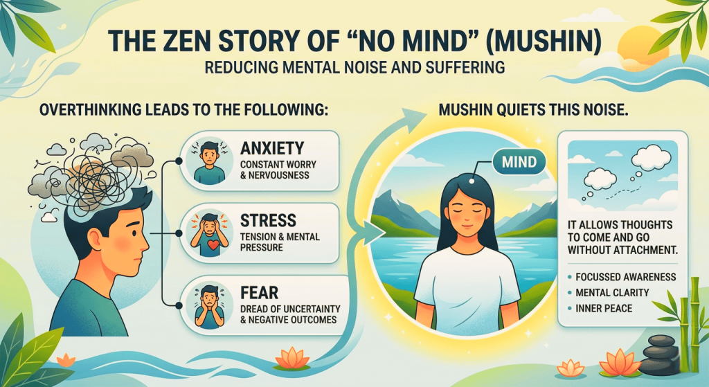 The Zen Story of “No Mind” (Mushin) - Reducing Mental Noise and Suffering