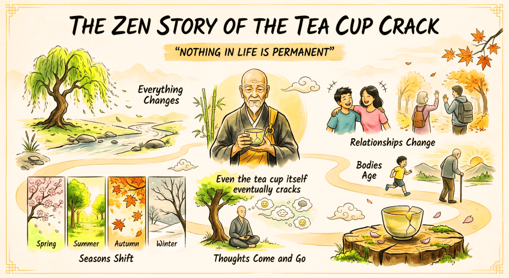 The Zen Story of The Tea Cup Crack – Nothing in Life Is Permanent