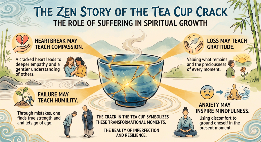 The Zen Story of The Tea Cup Crack – The Role of Suffering in Spiritual Growth